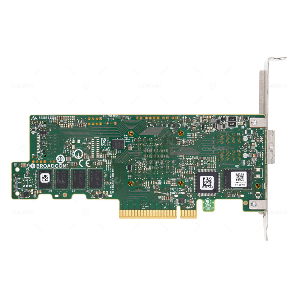 05-50076-00  BROADCOM MEGARAID 9580-8I8E 12G SAS/SATA RAID CONTROLLER